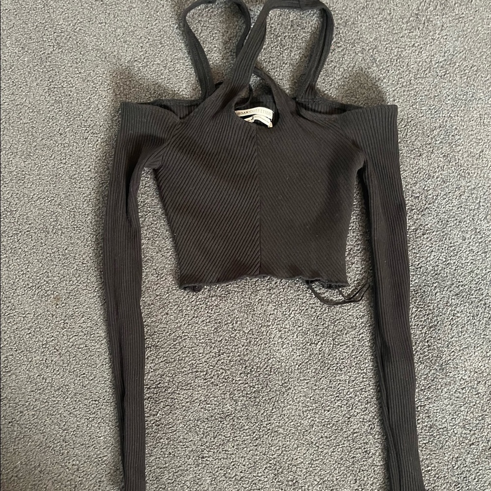 Urban Outfitters - black strappy top